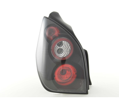 Kit feux arrières Citroen C2 type J HFX J KFV J 8HX J NFU 03- noir 