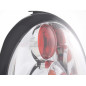 Kit feux arrière Opel Corsa B 3 portes. 93-00 chromé