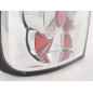 Kit feux arrière Opel Corsa B 3 portes. 93-00 chromé