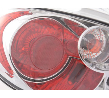 Kit feux arrières Peugeot 206 CC type 2 *** 99-06 chrome