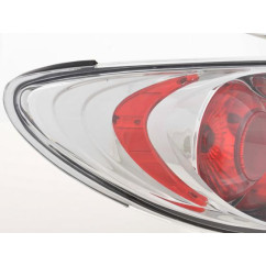Kit feux arrières Peugeot 206 CC type 2 *** 99-06 chrome 