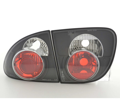 Jeu de feux arrière Seat Leon type 1M 99-05 noir 