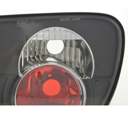 Jeu de feux arrière Seat Leon type 1M 99-05 noir