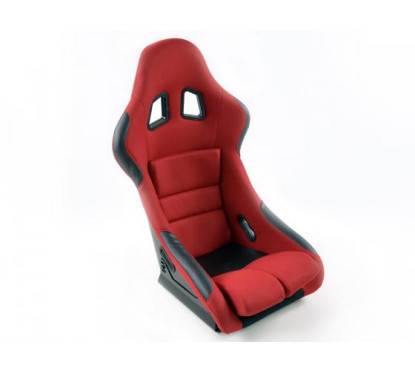 Sièges sport FK Sièges baquets complets pour voiture Set Edition 2 tissu rouge