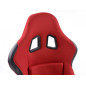 Sièges sport FK Sièges baquets complets pour voiture Set Edition 2 tissu rouge