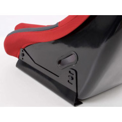 Sièges sport FK Sièges baquets complets pour voiture Set Edition 2 tissu rouge 