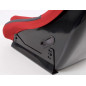 Sièges sport FK Sièges baquets complets pour voiture Set Edition 2 tissu rouge