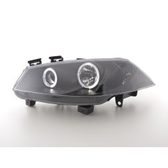 Jeu de phares Renault Megane 2 3/5 portes. 03-06 noir