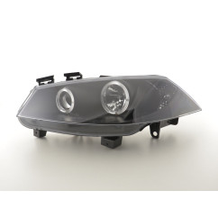 Jeu de phares Renault Megane 2 3/5 portes. 03-06 noir 