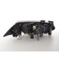 Jeu de phares Renault Megane 2 3/5 portes. 03-06 noir