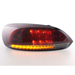 Kit feux arrières LED VW Scirocco 3 Type 13 08- rouge / noir 