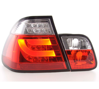 Kit feux arrières LED BMW Série 3 E46 Limo 02-05 rouge / clair 