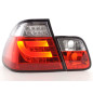 Kit feux arrières LED BMW Série 3 E46 Limo 02-05 rouge / clair