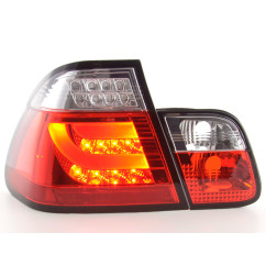 Kit feux arrières LED BMW Série 3 E46 Limo 02-05 rouge / clair 