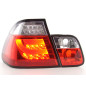 Kit feux arrières LED BMW Série 3 E46 Limo 02-05 rouge / clair