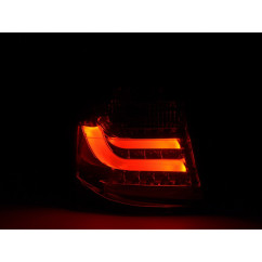 Jeu de feux arrière à LED BMW Série 1 E87 / E81 3/5 portes. 07-11 noir 