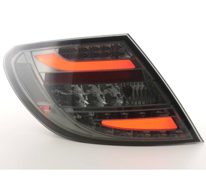 Kit feux arrière LED Mercedes Classe C type W204 07-11 noir 