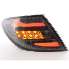 Kit feux arrière LED Mercedes Classe C type W204 07-11 noir 