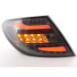 Kit feux arrière LED Mercedes Classe C type W204 07-11 noir