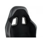 Sièges sport FK Sièges baquets complets pour voiture Set Edition 4 tissu noir