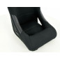 Sièges sport FK Sièges baquets complets pour voiture Set Edition 4 tissu noir