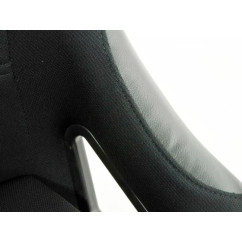 Sièges sport FK Sièges baquets complets pour voiture Set Edition 4 tissu noir 