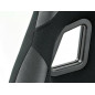 Sièges sport FK Sièges baquets complets pour voiture Set Edition 4 tissu noir