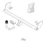 Attelage à rotule démontable avec outil (RDAO) KIA CEE'D LPG system (ED) 2006-2012(12-2006- 12-2012)