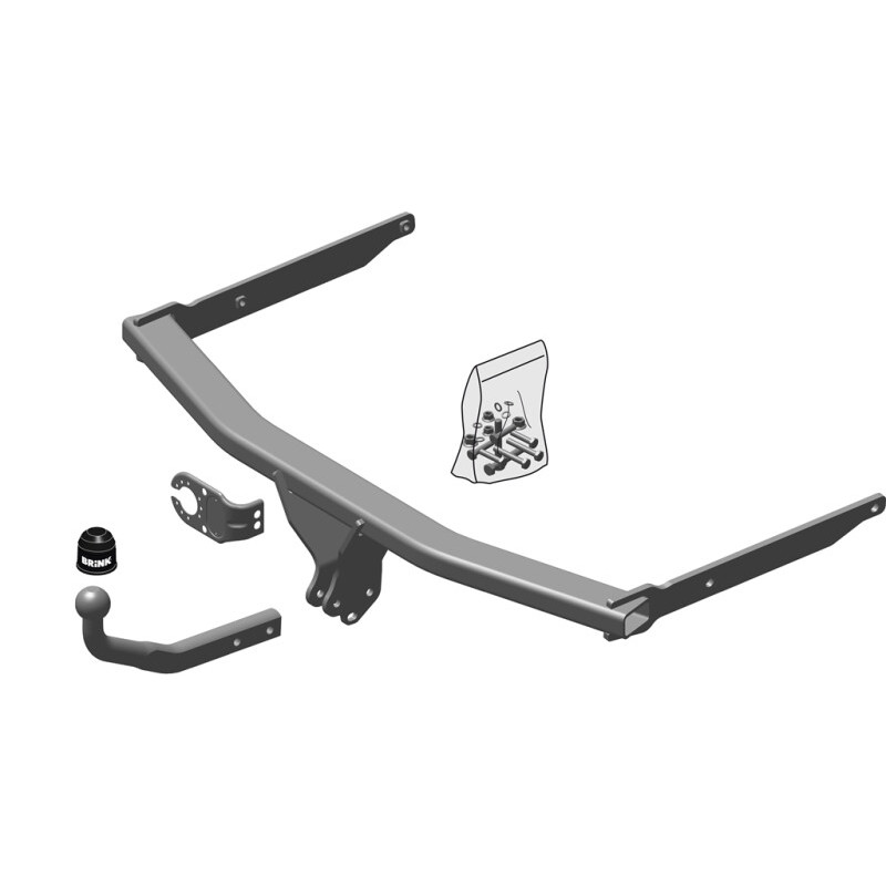Attelage à rotule démontable avec outil (RDAO) MAZDA 3 (BK) Coffre 1999-2009(09-1999- 12-2009)