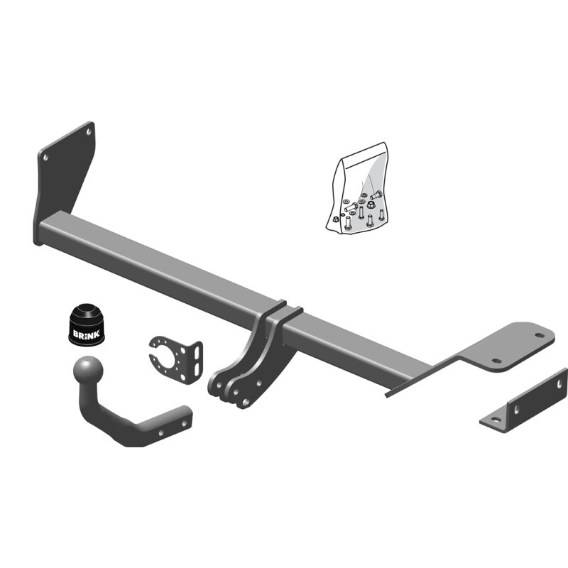 Attelage à rotule démontable avec outil (RDAO) KIA PICANTO II X-treme (TA) 2011-2018(05-2011- 04-2018)