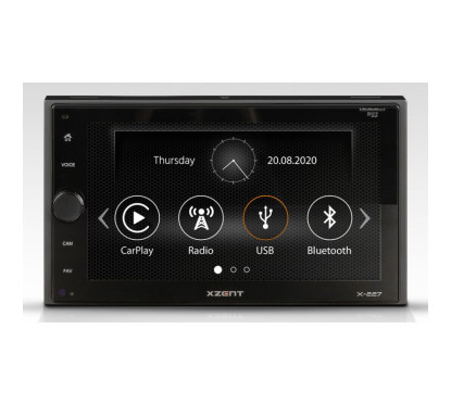 X-227 - Autoradio 2 DIN CarPlay AndroidLink
