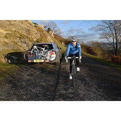 Witter ZX202EU Porte-vélos fixé sur un attelage (2 vélos)TowCar 
